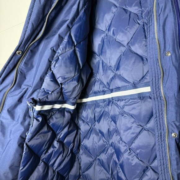 Rare: Land's End Expedition Parka"The Weather Channel" Down Coat, Women's Large - Picture 8 of 14